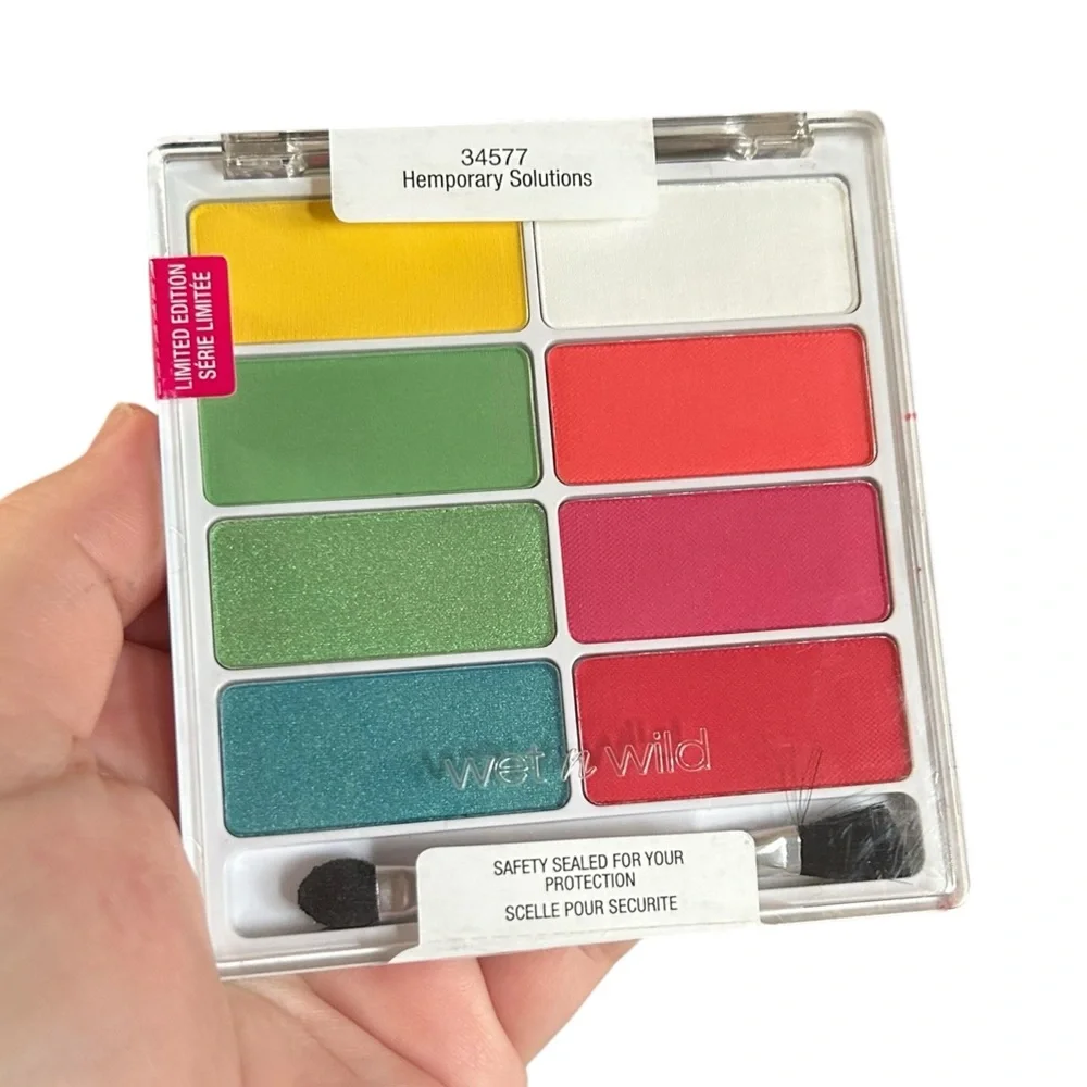 Wet n Wild Hemporary Solutions ColorIcon Pigment Collection Limited Edition NWT